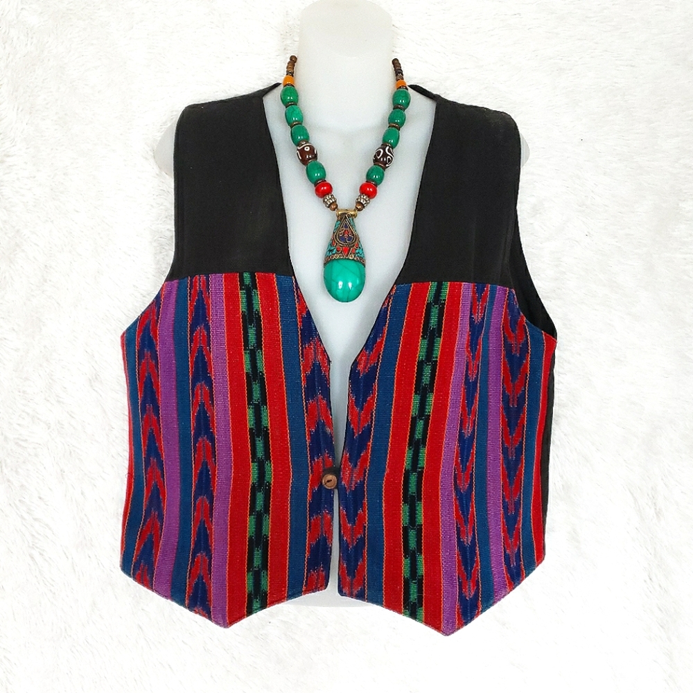 Vintage Aztec Western Vest
